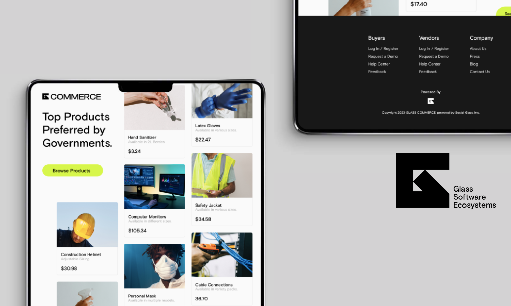 Glass Commerce New Branding